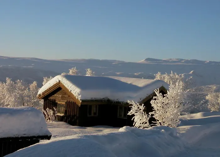 Charming Cabin With Old Timber, Fireplace & Views Beitostolen photo