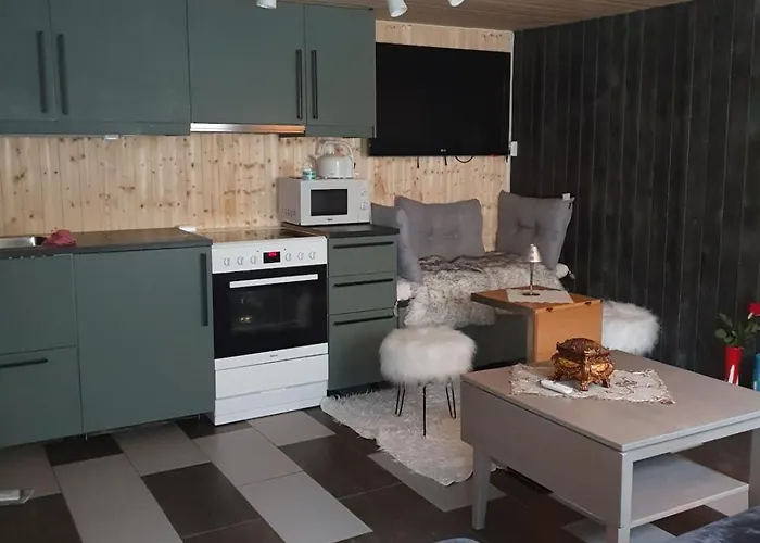 Apartment For Rent Just In Front Of The Midnight Sun Staircase Lavangen foto