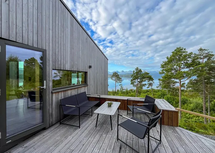 Architect-Designed Cabin With View In Molde Rovik 사진