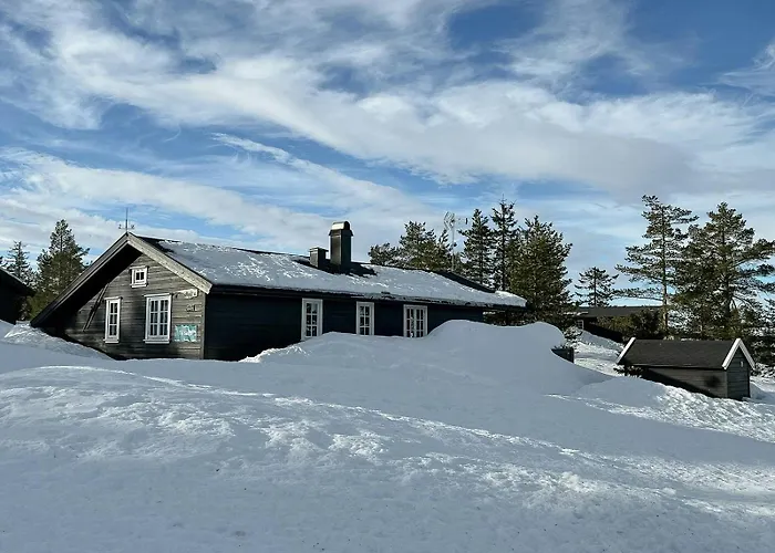 Modern Cabin With A Great Location On Blefjell Lampeland foto