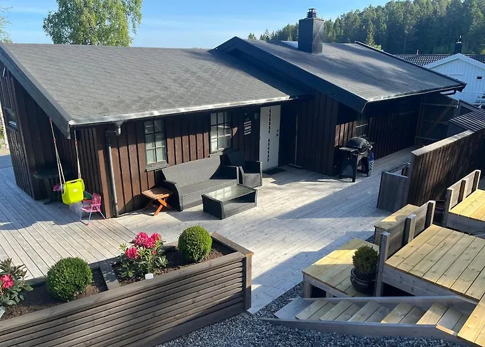 Cottage By The Lake In Namsos Fosslandsosen fotorgafie