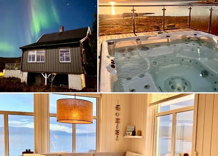 Jacuzzi, Fjord View & Northern Lights - Close To Hammerfest & North Cape Foto