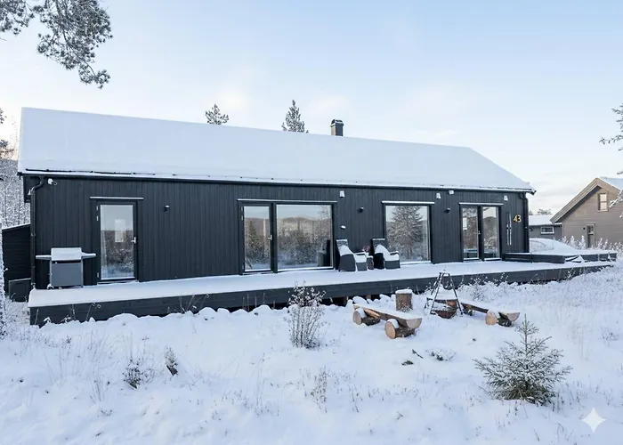 Winter Cabin With Jacuzzi Vestby  foto