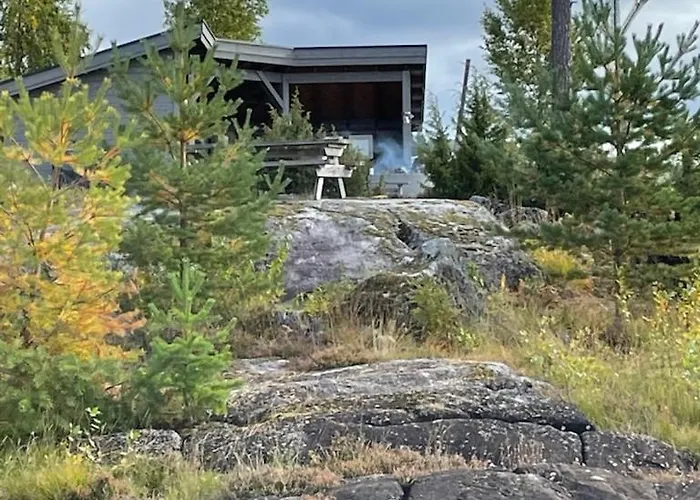Cabin With Lake View, Beach, Rowboat, Canoe Austvatn képek