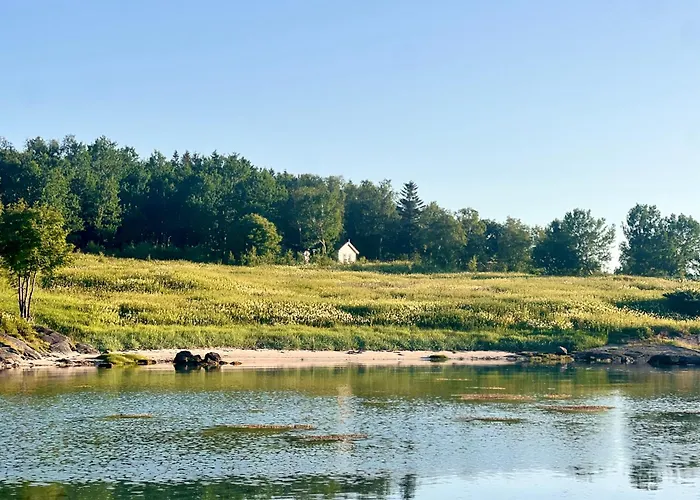 fotos do Aurora Borealis Island Cottage Retreat With A Secret Beach & Private Boat Forstranda