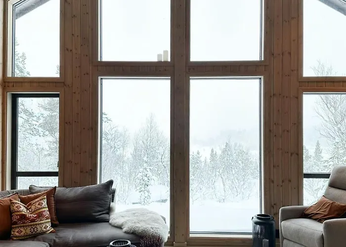Modern Mountain Home At Nerskogen, Trollheimen foto