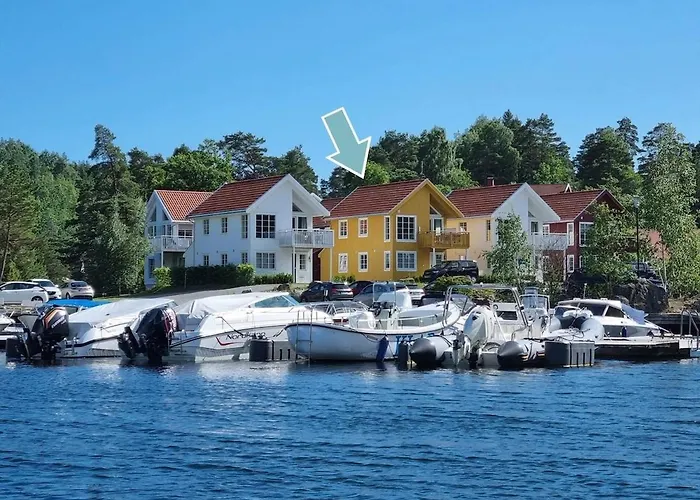 Modern Seaside Cabin Tvedestrand Hantho Brygge zdjęcie