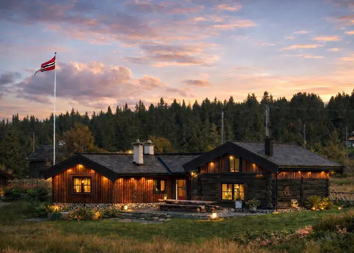 Historical & Exclusive Cabin - Ski In-Out - 18 People Nord-Fron foto