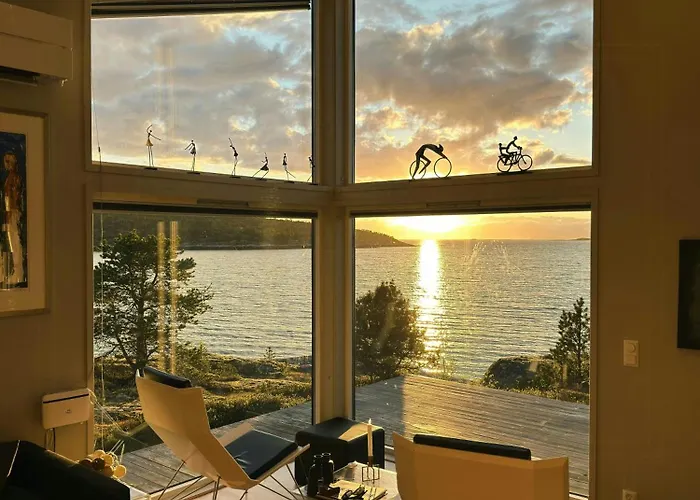fotos do Modern Cabin With Panoramic Views Of Vestfjorden Tranøya