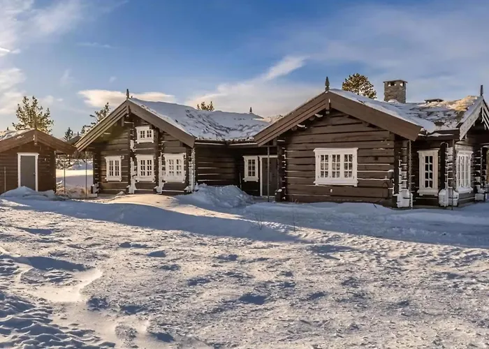 fotos do Timber Cabin With Hot Tub And Ski Runs In Veggli