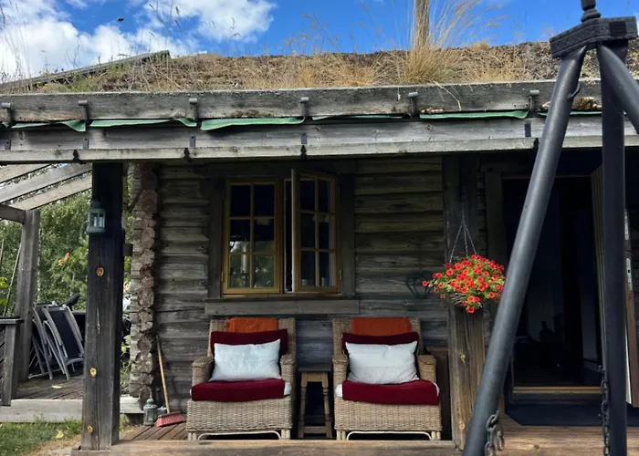 Norwegian Idyll - Authentic Stay In A Log Cabin Kroderen foto