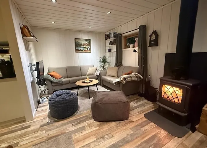 Cozy Forest Cabin In Evje Tranquility And Nature Apasdal photo