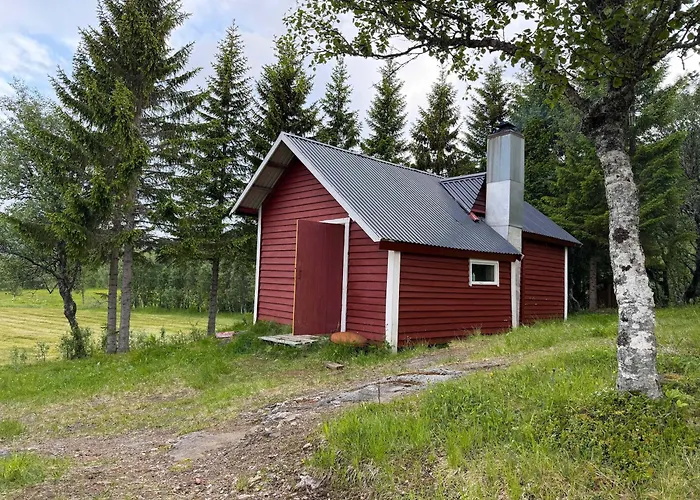 Lavangen Rustic Cabin In Nature Outhouse & Wood Stove תמונה