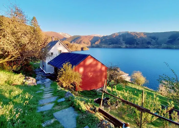 Sofia'S House With Fjord View - 30 Min From Bergen Villa Mjelda foto