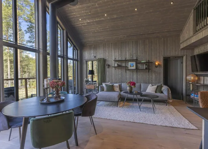 Cabin By The River With Private Terrace Holmen photo