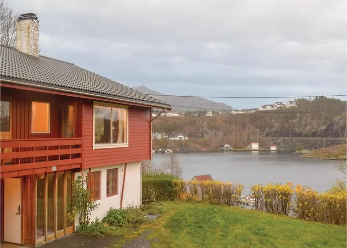 Lovely Home In Finnas With House A Panoramic View Kuleseid Foto